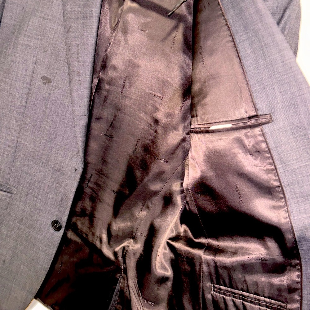 Men’s Calvin Klein (Grey) suit jacket